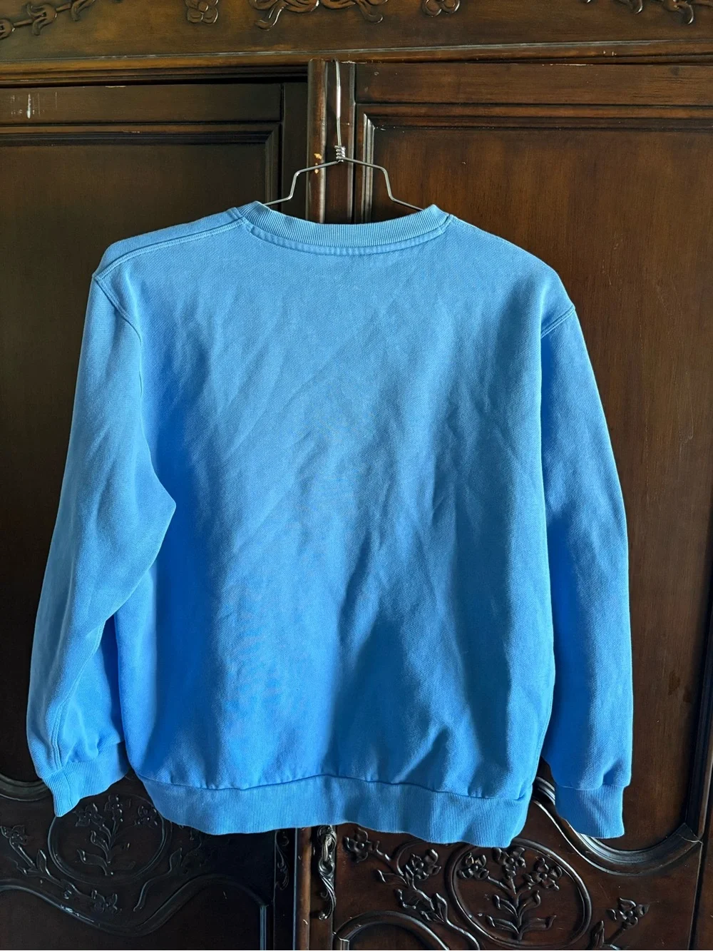 Lululemon Blue Fleece Crew Neck Sweatshirt
